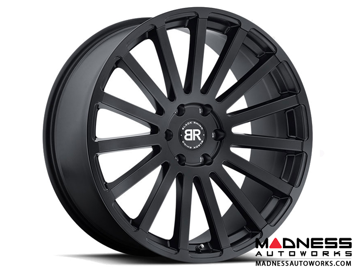 Jeep Custom Wheels (1) - Black Rhino - 22 x 9.5 - Spear - Matte Black